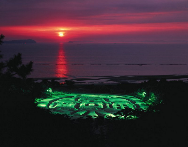 銭形砂絵 展望台