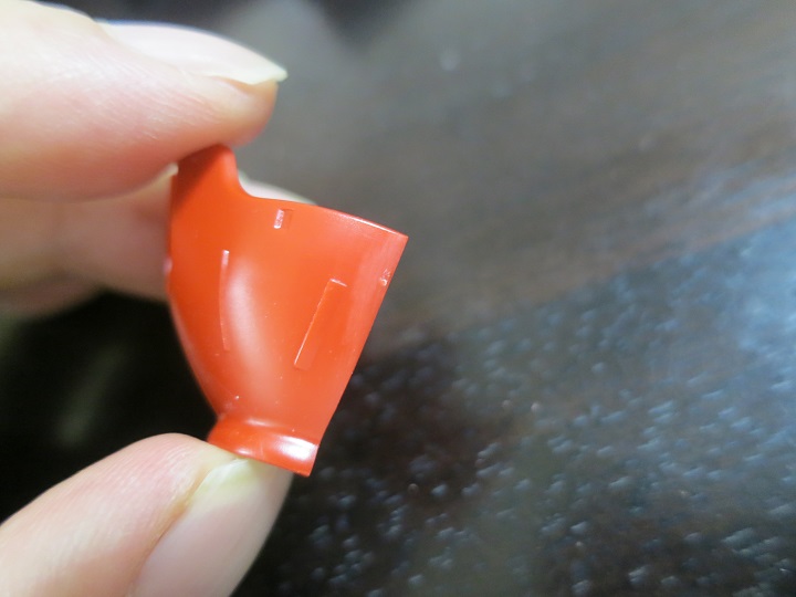 ゲート処理 ヤスリ