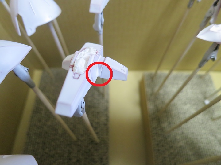 クロスシルエット ナイチンゲール 塗装