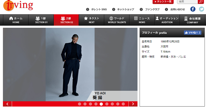 葵揚 プロフィール