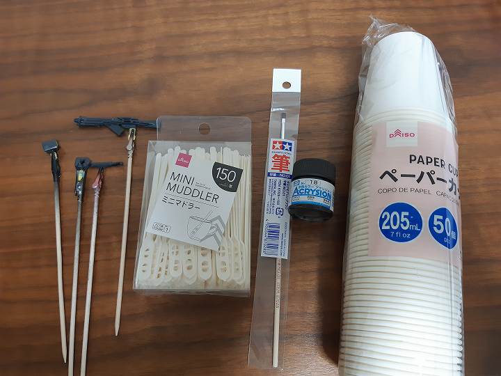 プラモデル 塗装 筆塗り