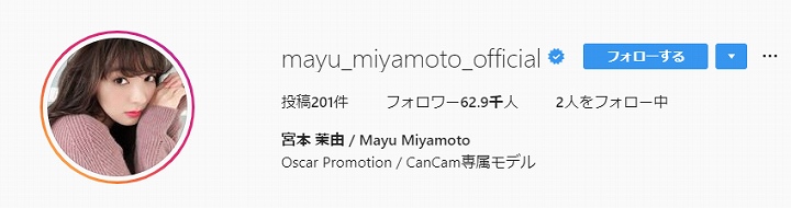 宮本茉由 ミスコン