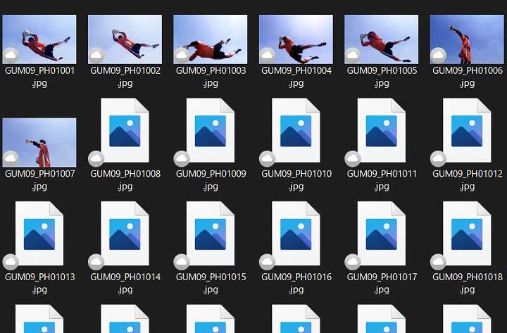 dropbox スマートシンク解除