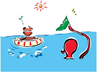 内海海水浴場 駐車場