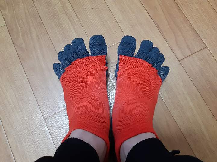 バレーボール 5本指ソックス tabio