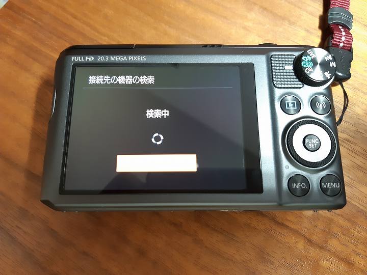 SX720HS Wifi接続