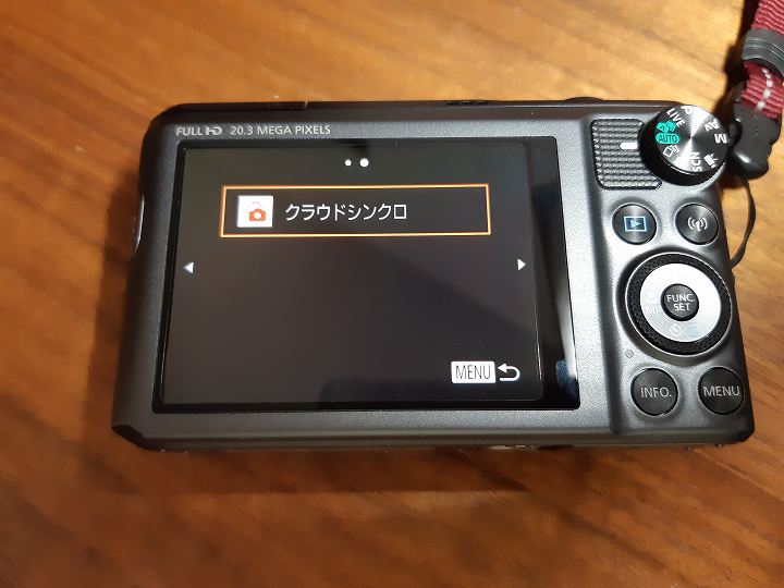 SX720HS Wifi接続