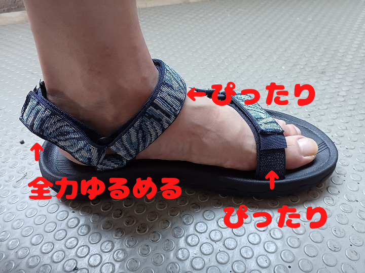TEVA ハリケーン4 購入 レビュー