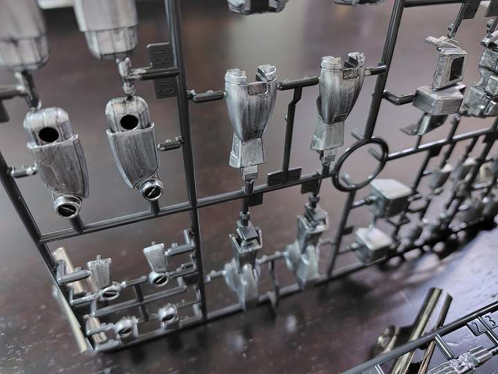 エコプラ ガンダム 塗装 筆塗り