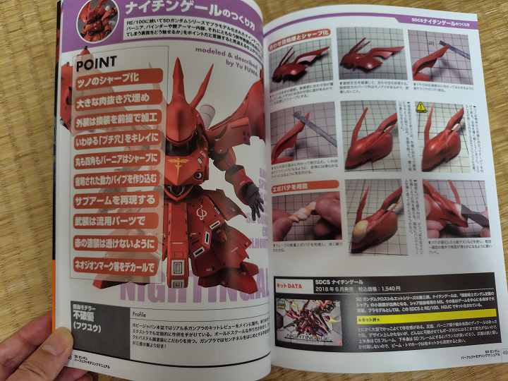 SDガンダムパーフェクトモデリングマニュアル 購入レビュー