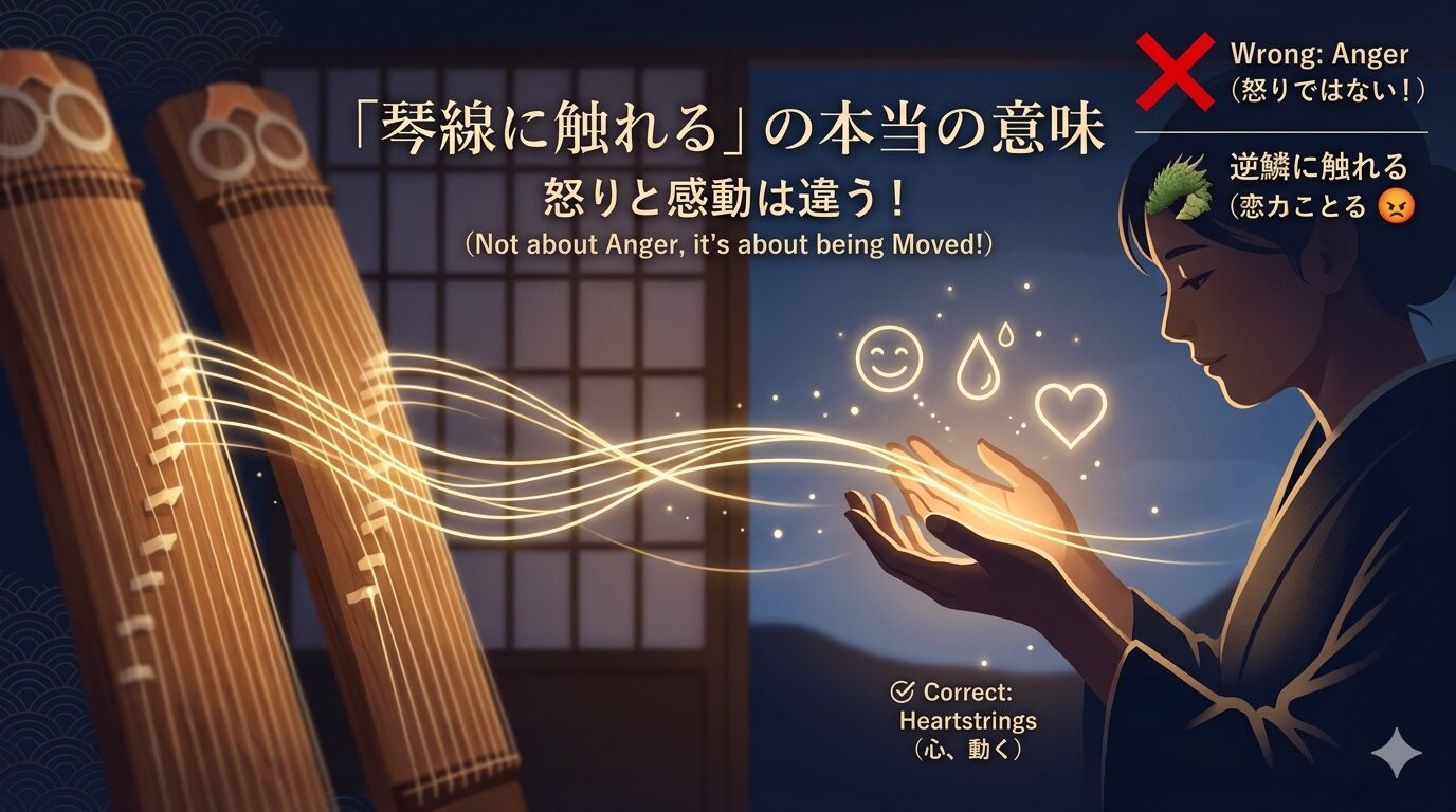 琴線にふれる 意味 簡単