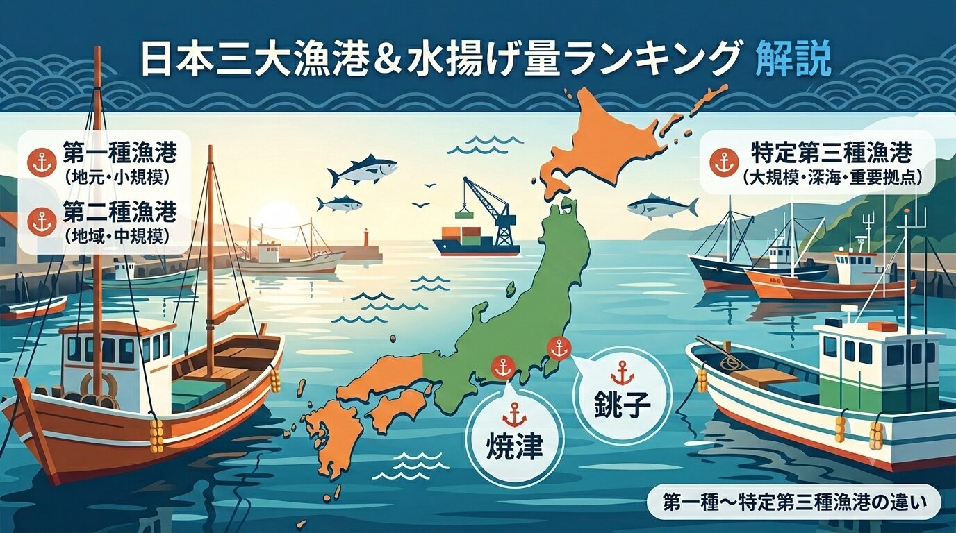 日本三大漁港とは