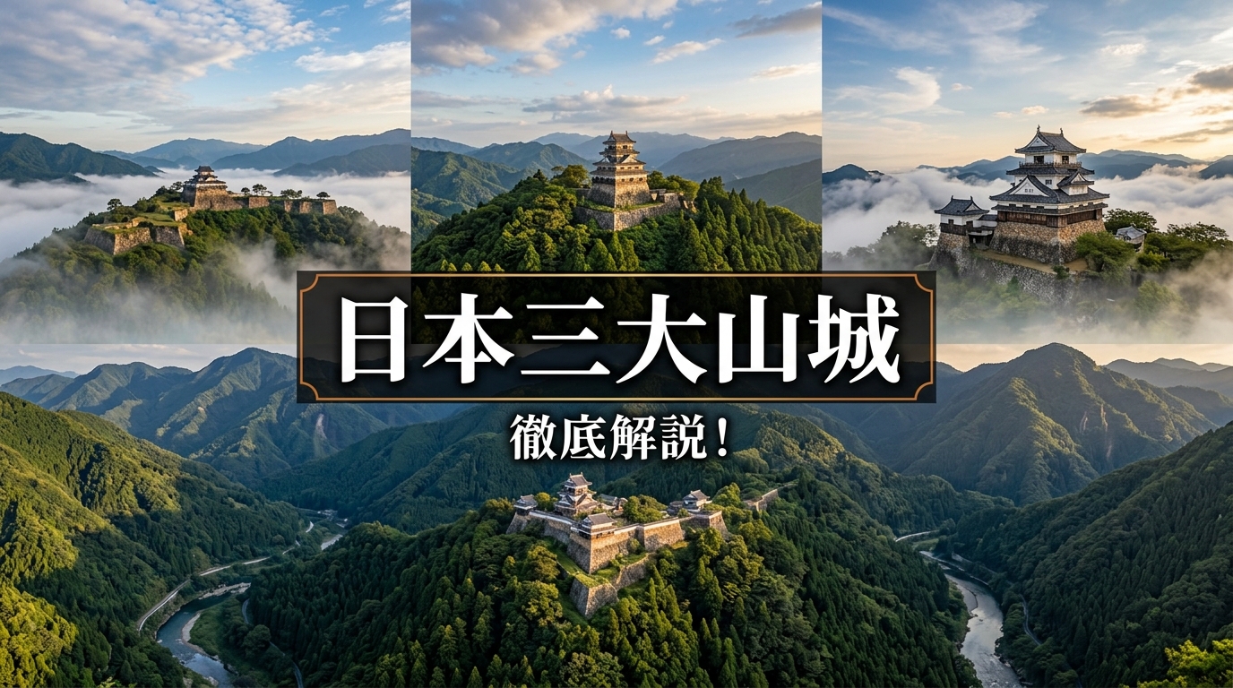 日本三大山城 どこ 誰が決めた